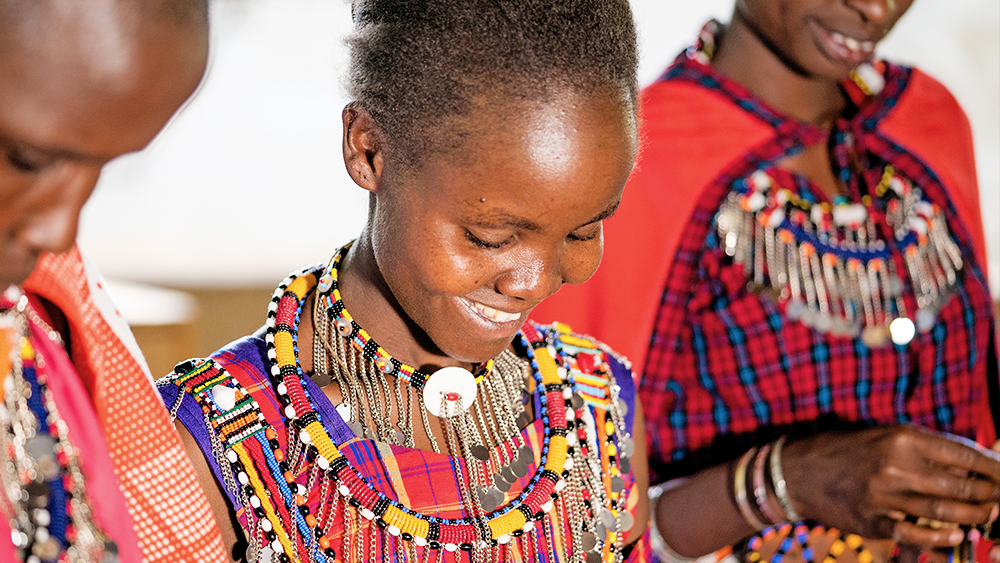 Ladies Basecamp Maasai Brand (BMB) Photo Credit: Thought Leader Global 