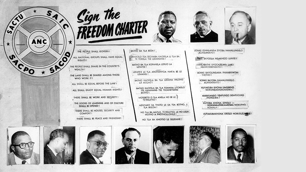 The Freedom Charter in 1955