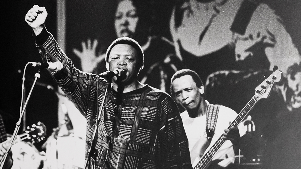 Hugh Masekela Kapp to Kapp concert 1986 Photo Lars Grønseth