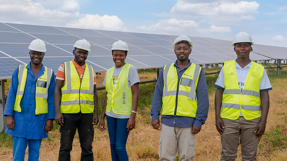 Scatec Solar Rwanda team, Photo: Thought Leader Global Media. powering Africa with Solar