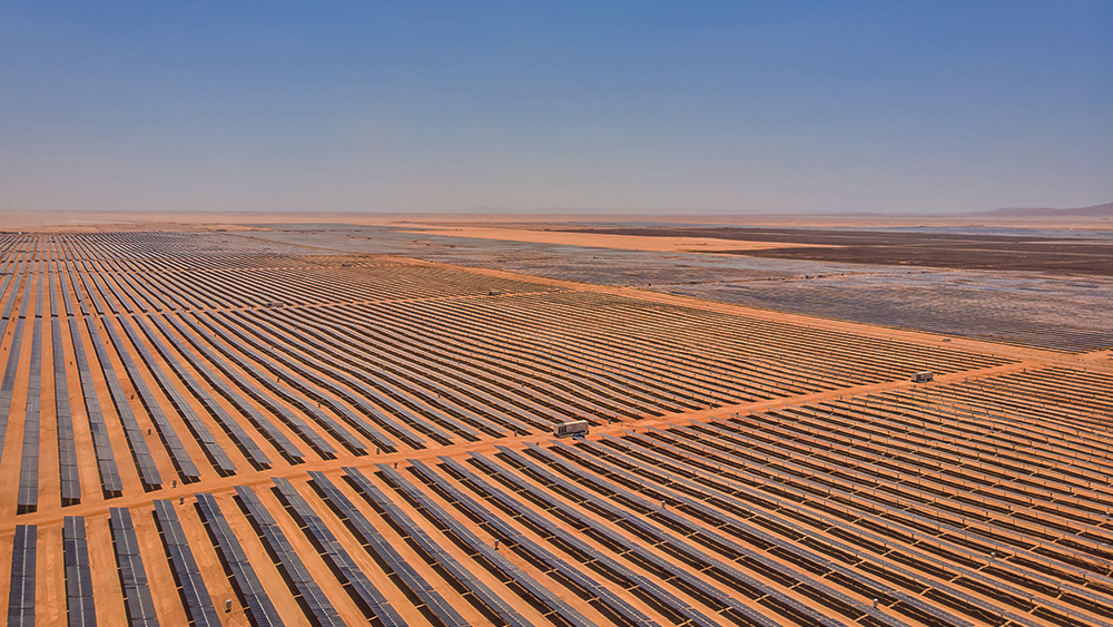 Benban Solar Park, located near Aswan in Upper Egypt, Scatec Solar